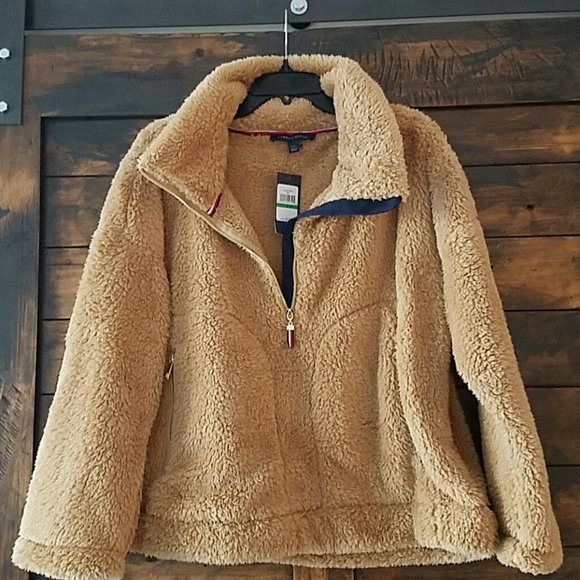 tommy hilfiger teddy bear jacket